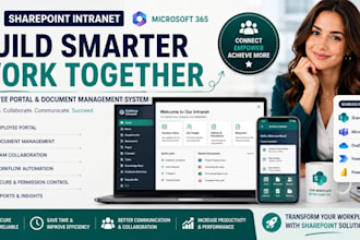 build sharepoint intranet, employee portal and document management system