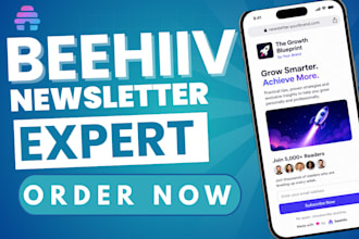 design beehiiv newsletter, beehiiv landing page beehiv ai email automation