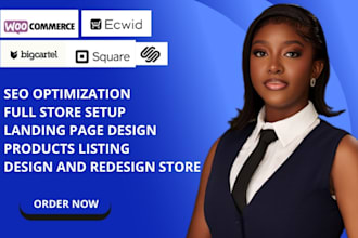 design big cartel ecwid square online woocommerce squarespace store