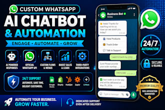 do whatsapp business api setup and build whatsapp chatbots