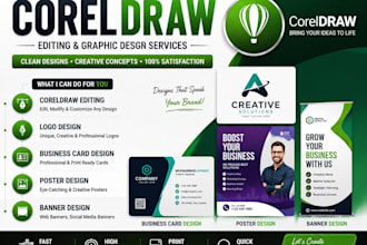 do simple coreldraw editing and basic design