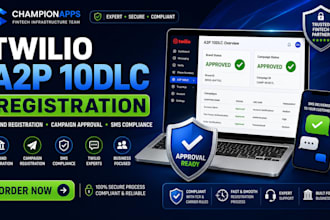 register and fix your twilio a2p 10dlc brand and campaign