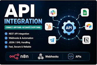 integrate apis, webhooks and automate business workflows