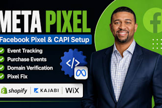 meta pixel facebook pixel conversion API and event tracking on shopify kajabi