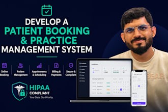 develop a patient booking and practice management system for clinics