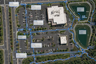 create gis stormwater, drainage, sewer and swppp maps