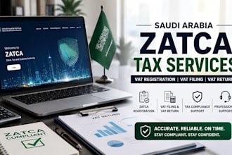 do saudi zatca vat registration, vat filing, vat return, tax compliance in saudi