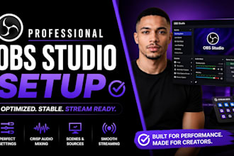 setup obs studio for twitch youtube kick live streaming