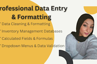 do professional data cleaning and google sheets formatting