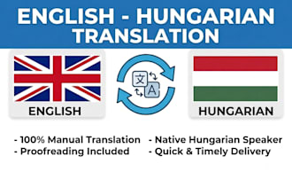 translate and proofread english to hungarian or vice versa