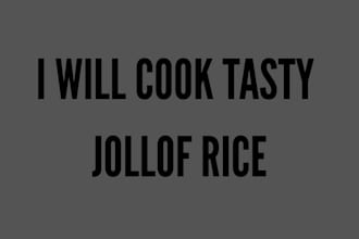 cook tasty jollof rice