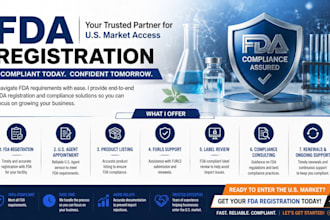 fda registration, fda compliance and fda agent services
