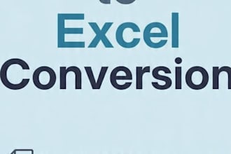 do fast and accurate data entry, copy typing and excel work
