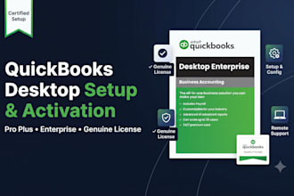 setup and activate quickbooks desktop 2024, pro, premier and enterprise