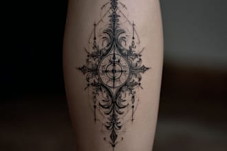 create intricate mandala and dotwork blackwork design