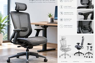 do ergonomic products with 3d cad,rendering, prototyping, dfm and product design