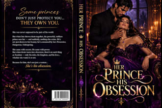 illustrate dark romance book cover KDP romance fantasy book cover illustration