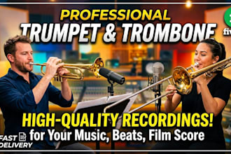 record brass trumpet trombone french horn and saxophone