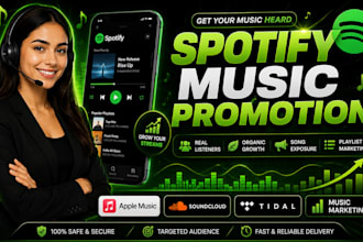 promote your spotify song with organic music marketing