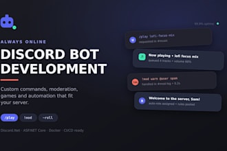 develop a discord bot for your server