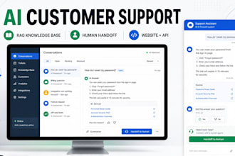 build a custom automated rag ai customer support chatbot for your website