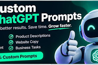 create custom ai prompts for business