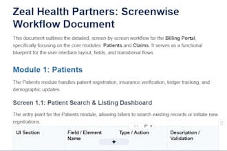 write functional flow and requirements documents