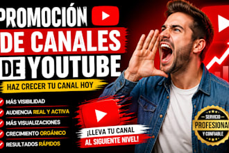 crear experto en promoción de canales de youtube