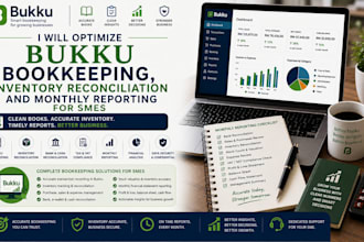 optimize bukku bookkeeping inventory reconciliation and monthly reporting smes