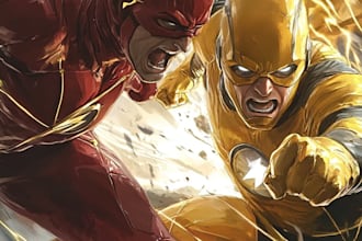 make a superhero comic
