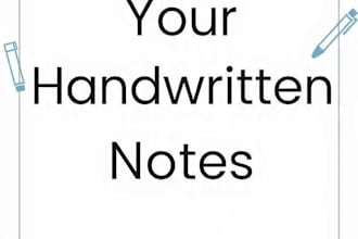 type your handwritten notes to word PDF