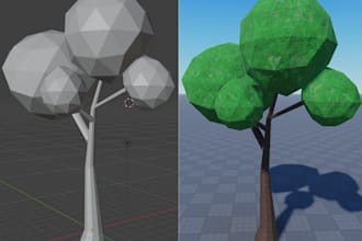 make game assets with blender
