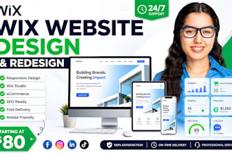 design germany wix website, redesign wix website, build wix business website