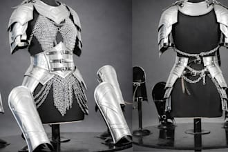 create custom wearable cosplay armor, props, helmets and masks