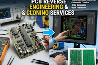 reverse engineer pcb, convert image to gerber and clone pcb