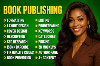 upload publish launch book and ebook to kdp,lulu,ingramspark,barnes and noble