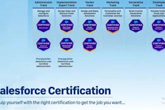 pass your salesforce certificate, get training and job support