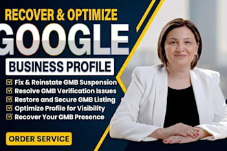 setup manage reinstate suspended google my business and gmp listing
