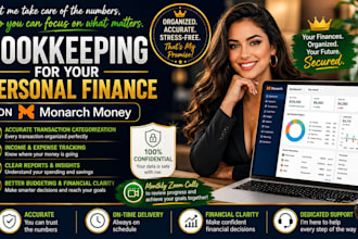 do bookkeeping for your personal finance on monarch money