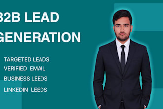 do targeted b2b lead generation and clean email list building