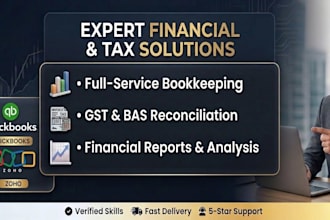 be your expert for bookkeeping and financial solutions
