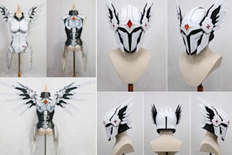 create 3d printable cosplay props, weapons and helmet for cosplay creation