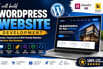 build a modern responsive website design or redesign