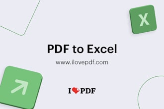 do data entry and PDF conversion work