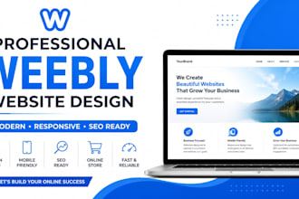 build responsive weebly website redesign website website SEO page design website