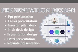 design powerpoint webinar slides, online course presentations, elearning lessons