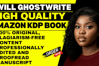 do amazon kdp book publishing non fiction ebook ghostwriter book writer editing