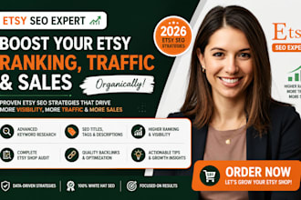 do etsy SEO for etsy listing to rank top and boost etsy sales digital product