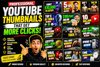 design viral youtube thumbnails with high CTR
