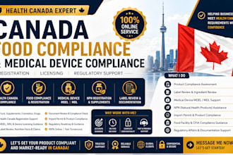 do canada food compliance registration and medical device compliance